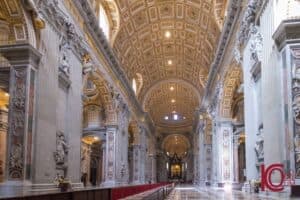 Interno della Basilica di San Pietro